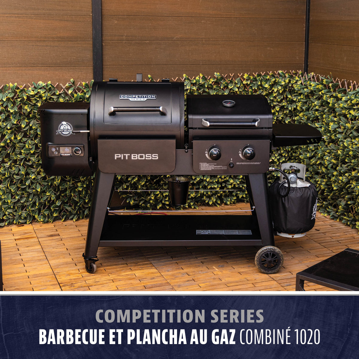Competition Series 1020 Pellet Grill & Gas Griddle Combo