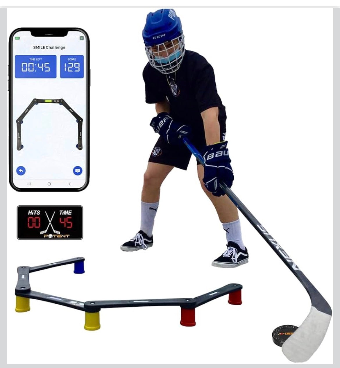 Potent Hockey Smart Stickhandling Trainer