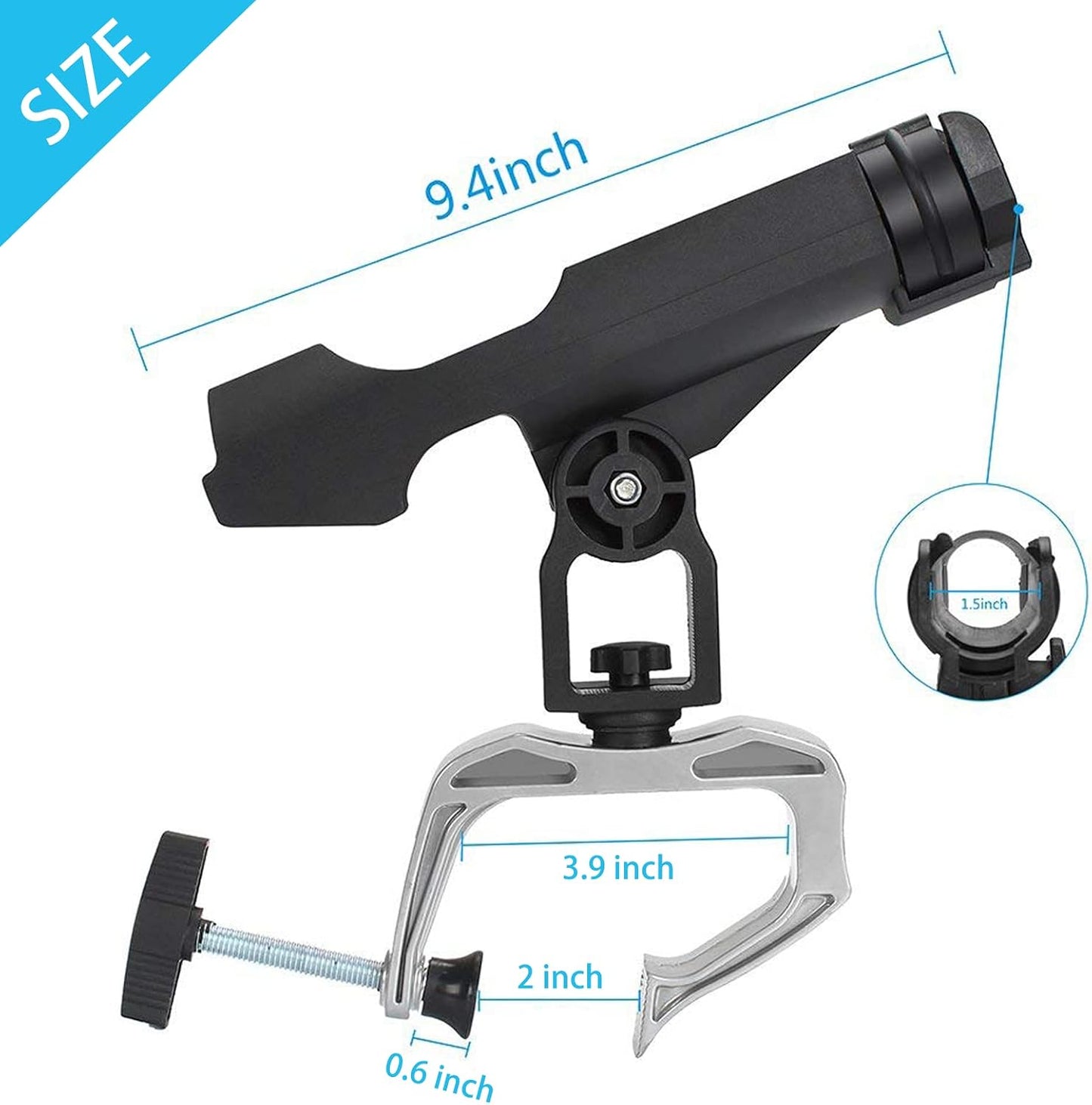 ROUDJER Fishing Rod Holders for Boats