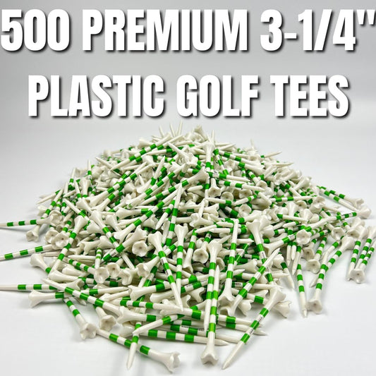 (50/150/500) Plastic Golf Tees 3 1/4 Best Golf Tees