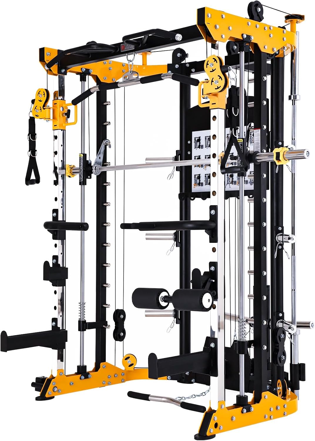 Altas Strength 3059 Smith Machine Home Gym with 1000 lb Capacity and Cables