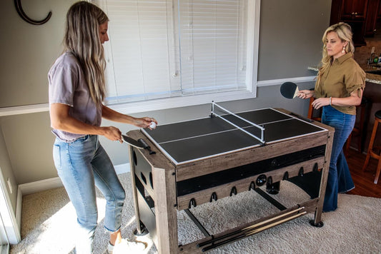 56” 4-in-1 Swivel Multi-Game Table