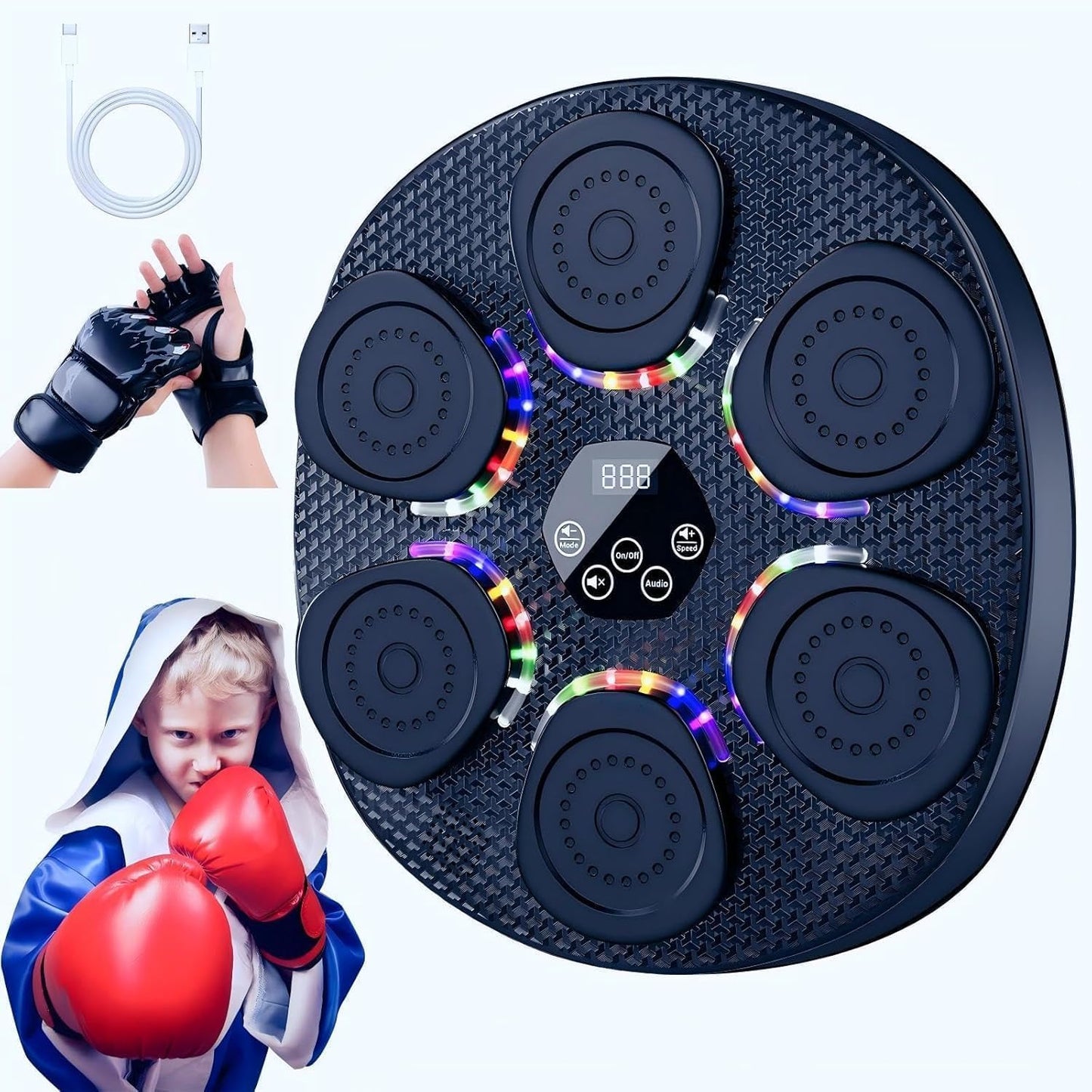 Smart Music Boxing Machine with Gloves