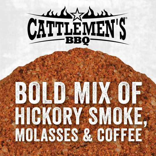 Cattlemen’s Rub, Cowboy, Made with Hickory Smoke, Molasses & Coffee, 839 g