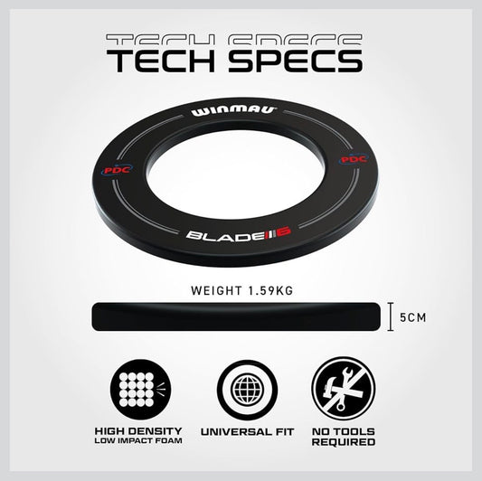 WINMAU Pro-Line Dartboard Surround