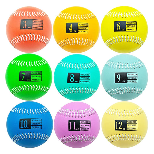 NEW Arm Strength Builder Ball,Weighted Training Baseball 9 Inch,