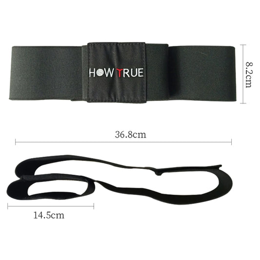 1Pcs Golf Swing Training Arm Band Golf Hand Posture Corrector Black