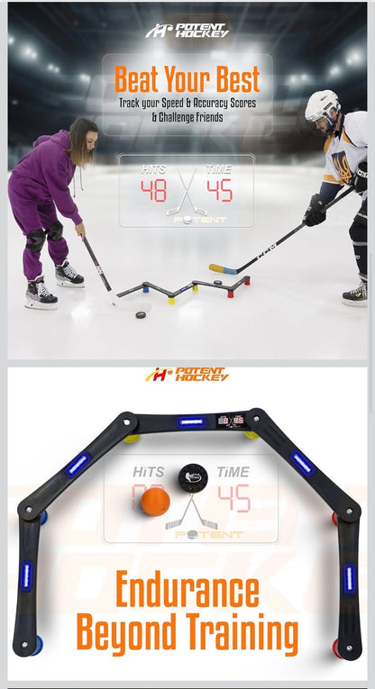 Potent Hockey Smart Stickhandling Trainer