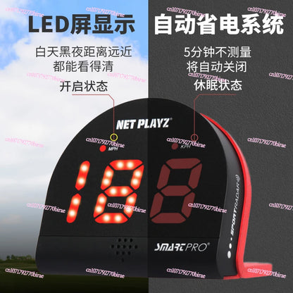 Tennis Speedometer Soccer Baseball Golf Badminton Speed Service Ice Hockey