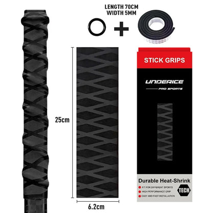 Heat Shrinkable Ice Hockey Grip Tape Non-Slip 5 Colour Ice Hockey Stick Grips For Racket Hockey Training Accessories