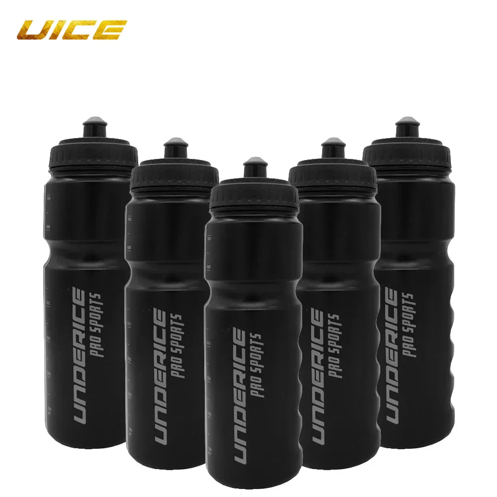 UICE Ice Hockey Water Bottle 5pcs Set Sports Water Bottle BPA Free Long Mouth/Bent Pipe/Short Mouth Hockey Accessories