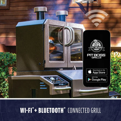 Lockhart Platinum Pellet/Smoker Combo Grill