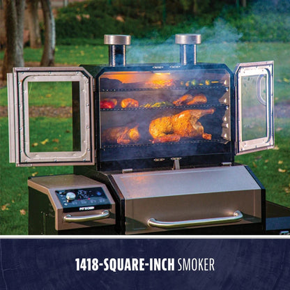 Lockhart Platinum Pellet/Smoker Combo Grill