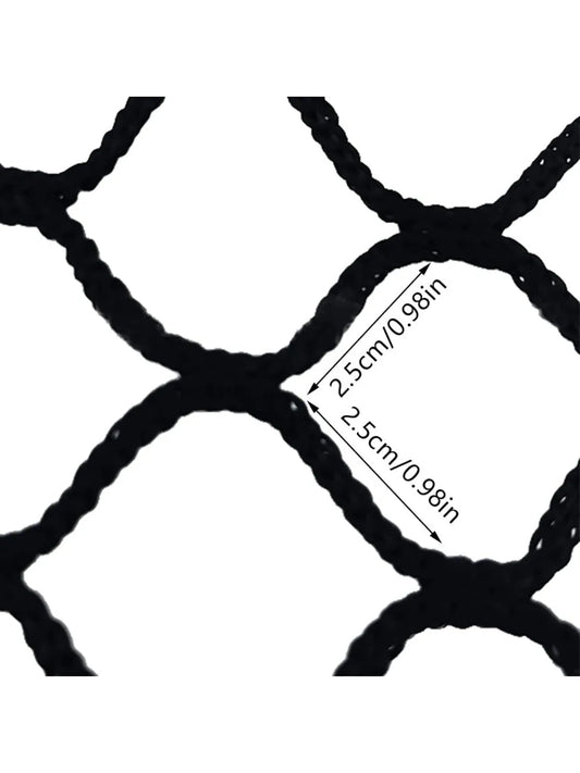 Golf Practice Net 33M Black Polyethylene Weaving Net -0.980.98in Mesh Hole Tear-Wear Resistant,Foldable for Golf Baseball Hockey