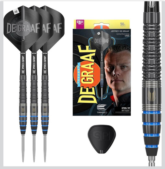 TARGET Darts Jeffrey de Graaf Gen 1 Steel Tip Swiss Point Darts