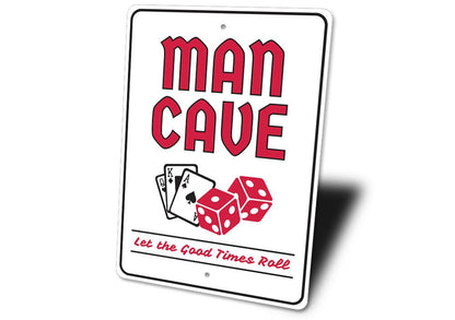 Man Cave Gambling Sign