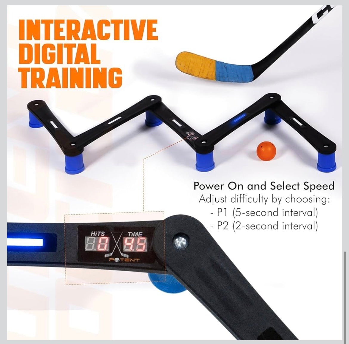 Potent Hockey Smart Stickhandling Trainer