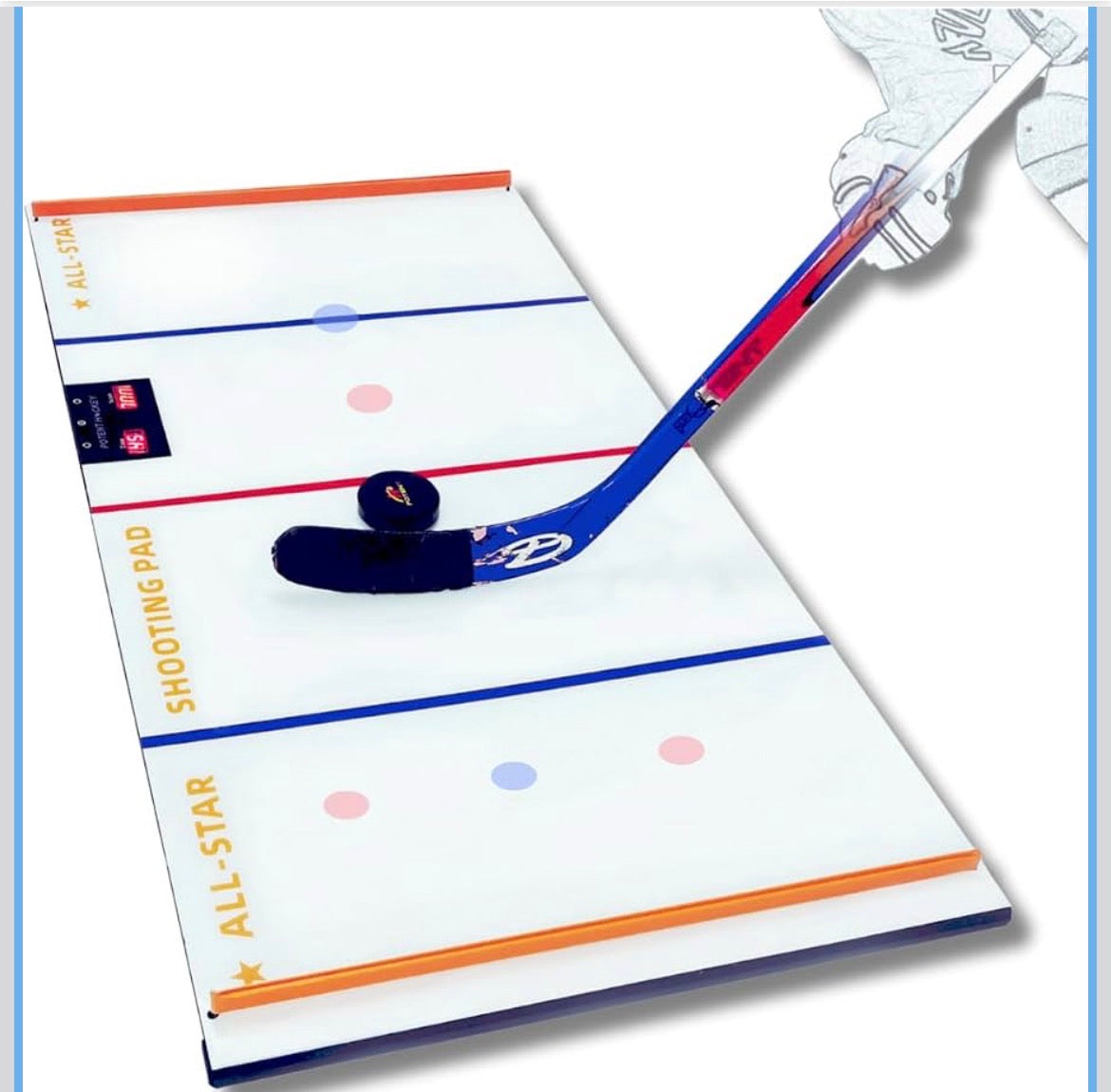 Potent Mini Dangler Smart Hockey Trainer