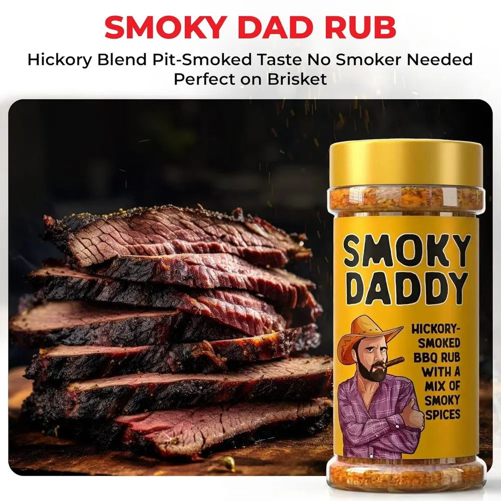 Trifecta of Barbecue Rubs: Sweet, Spicy, and Smoky (Gift Set for Dads)
