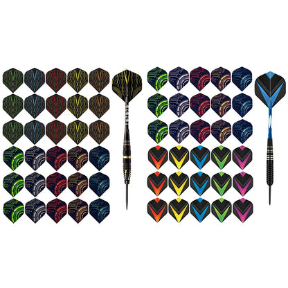 30Pcs/set Professional Darts Accessories Flights High Quality Dart Wing Plastic Waterproof Dart Flights Flechette