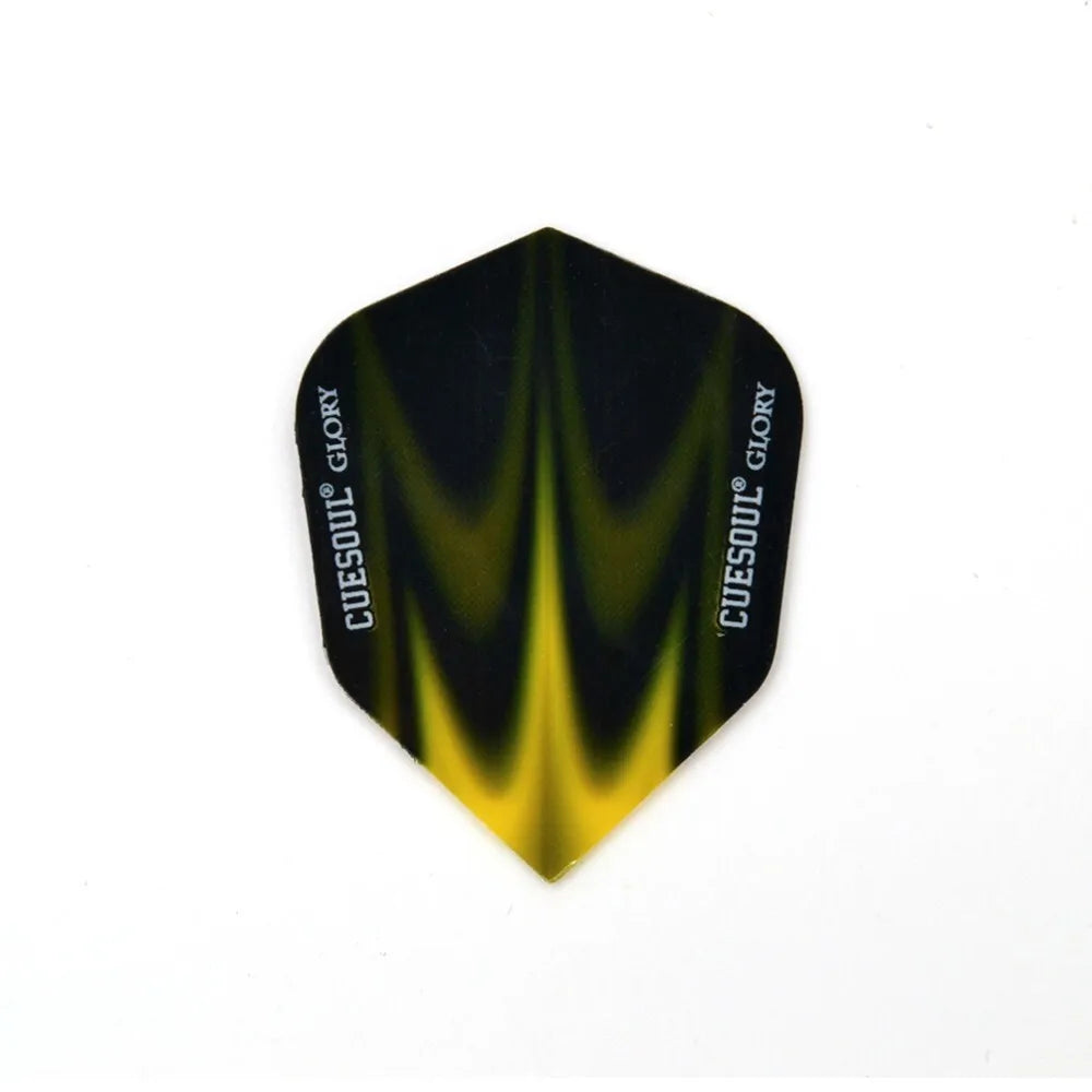 CUESOUL 12pcs 4 Sets Extra Thick Translucent Dart Flights Tails Wings Dardos Feather Leaves For Dartboard Games Accessories