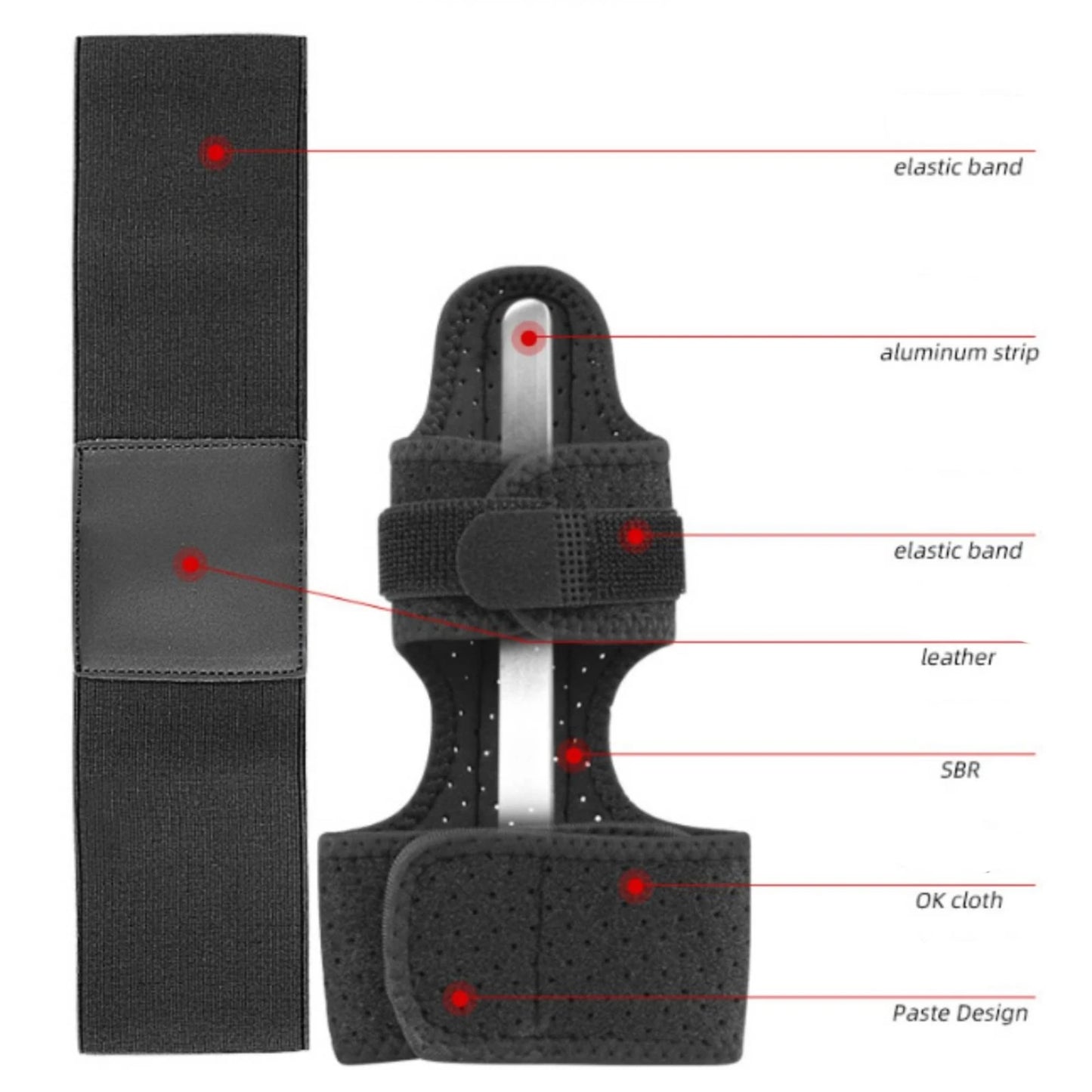 Golf Swing Assist Strap Adjustable Wrist Support with Aluminum Strip Training Aid One Size Long-Lasting for Golfers