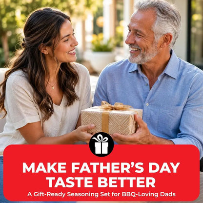 Trifecta of Barbecue Rubs: Sweet, Spicy, and Smoky (Gift Set for Dads)