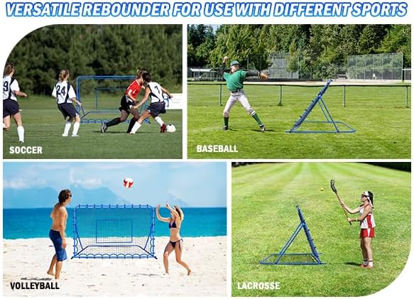 Winthai Multi-Sport Rebounder Net – Soccer, Baseball & Volleyball Training