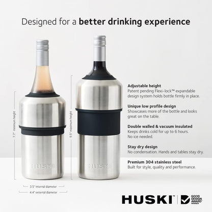 Huski Wine Chiller | Award Winning Iceless Design