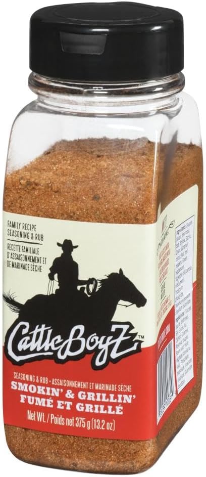 Cattleboyz Smokin & Grillin, Seasoning & Rub, Smokey + Grilled