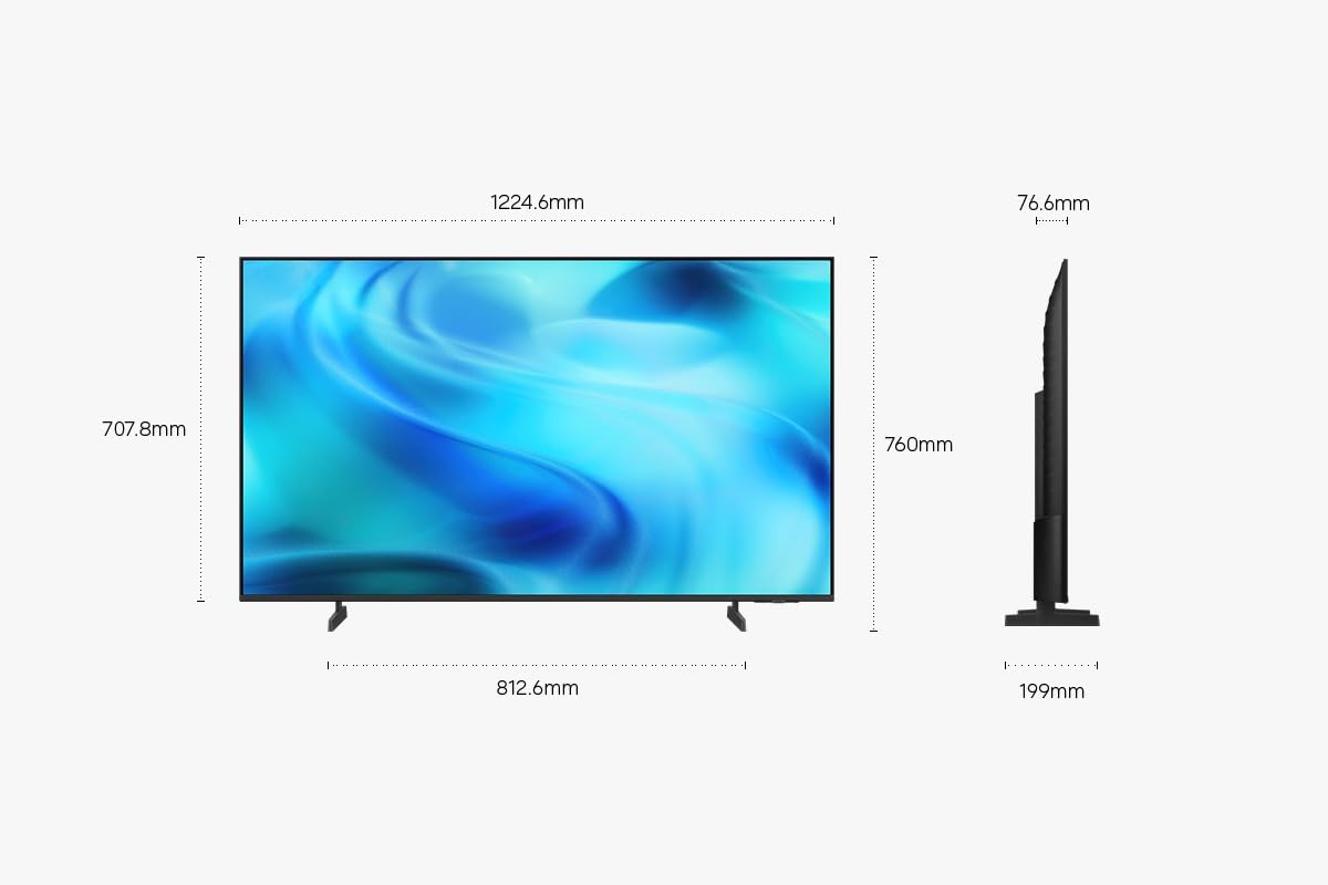 Samsung 55" 4K Smart TV – U8000H (UHD, HDR, Gaming Hub)