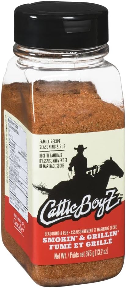 Cattleboyz Smokin & Grillin, Seasoning & Rub, Smokey + Grilled