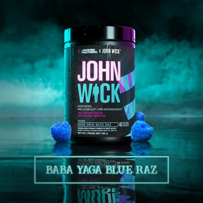 Jacked Factory X John Wick - Wick Mode Pre Workout Powder