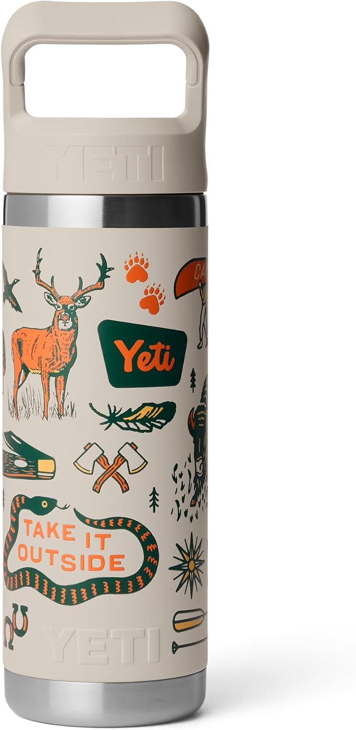 YETI Rambler 18 oz Bottle, Vacuum Insulated