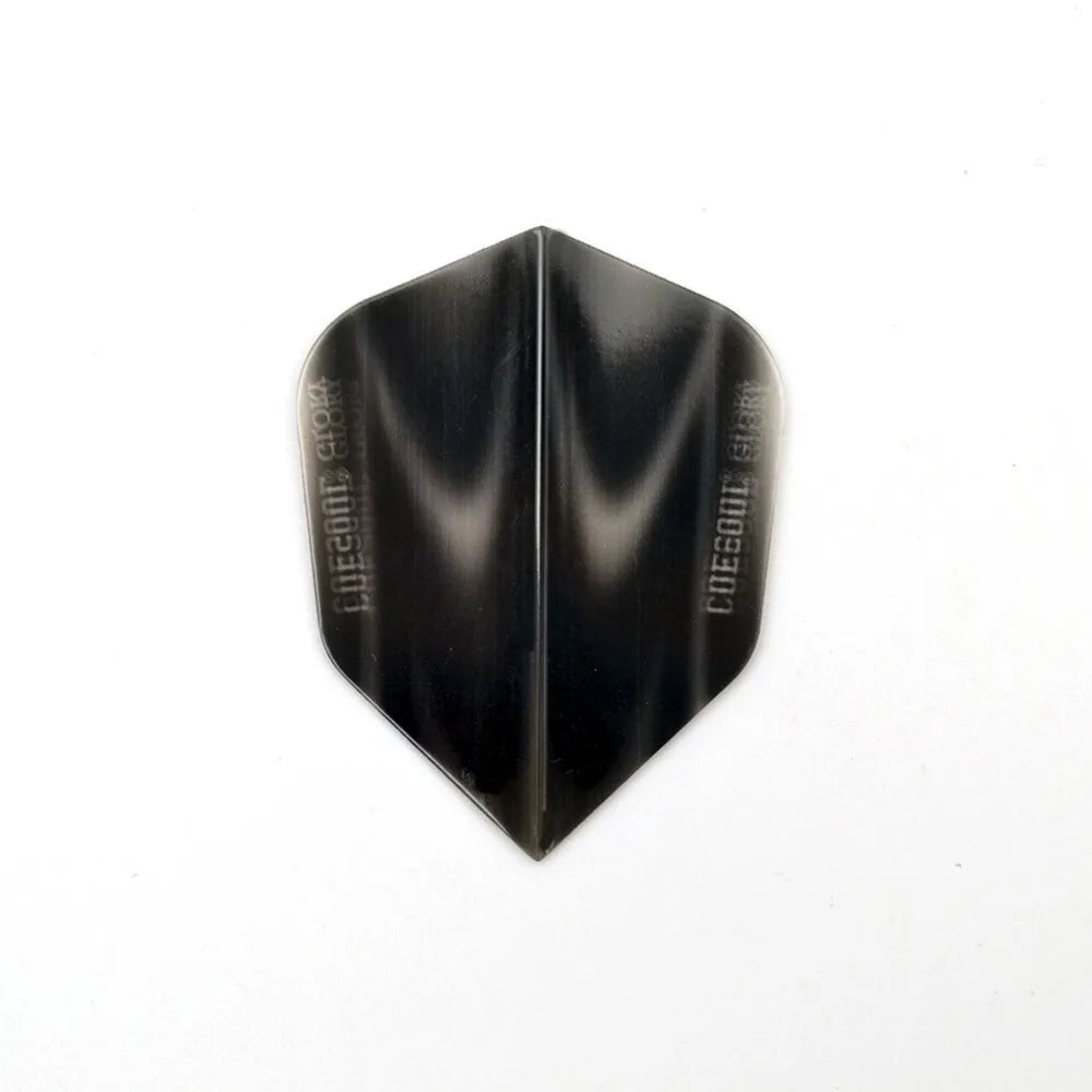 CUESOUL 12pcs 4 Sets Extra Thick Translucent Dart Flights Tails Wings Dardos Feather Leaves For Dartboard Games Accessories