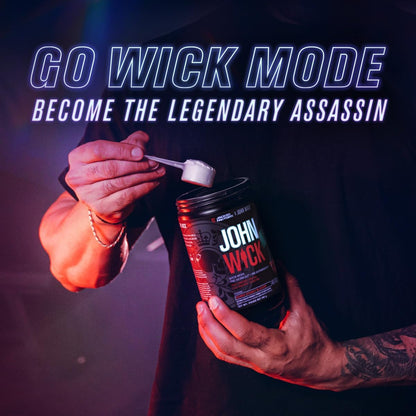 Jacked Factory X John Wick - Wick Mode Pre Workout Powder
