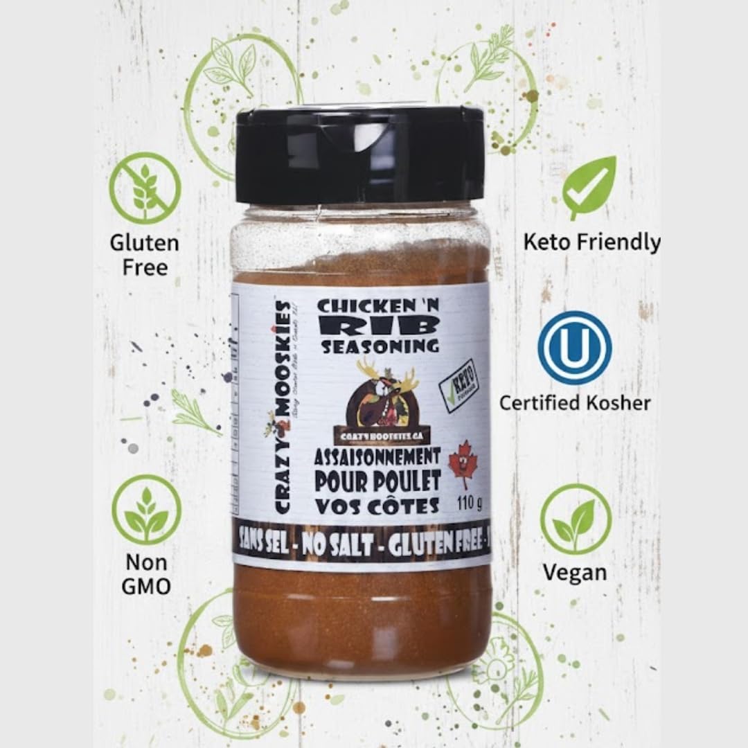 Crazy Mooskies Chicken & Rib Seasoning 110g