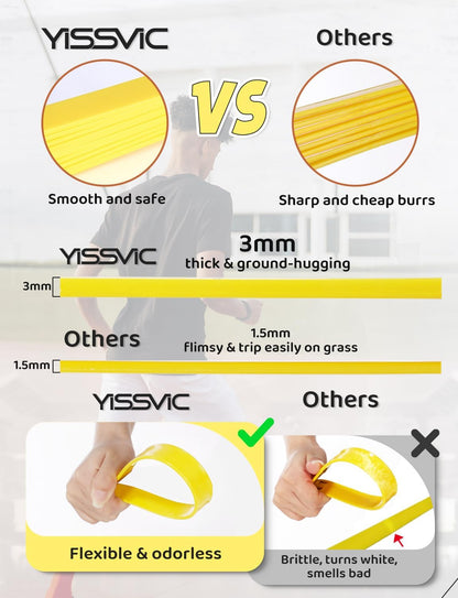 YISSVIC Agility Ladder and Cones