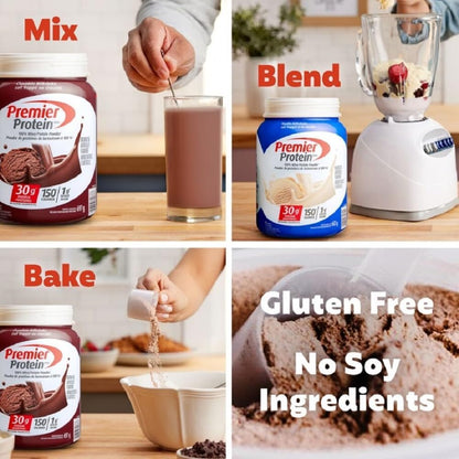 Premier Protein Powder, Chocolate Milkshake, High Protein Powder, 30g of Protein