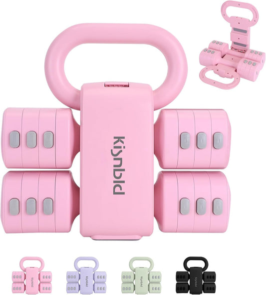 Kisnbld Adjustable Dumbbell Set