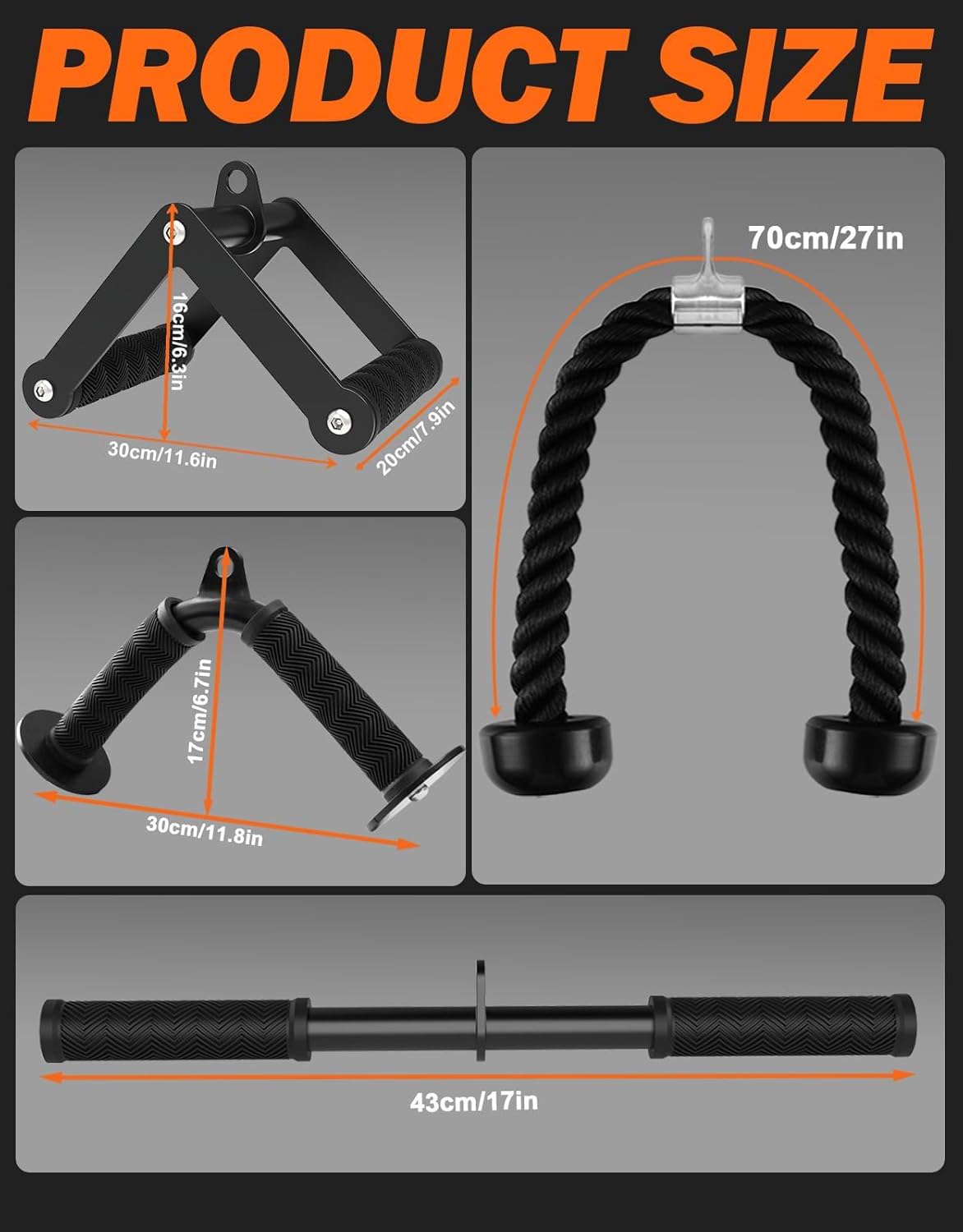 Fitarc Cable Machine Attachment Set