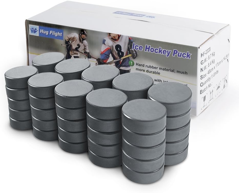 Hockey Pucks Bulk 50 Hockey Pucks per Case Official New