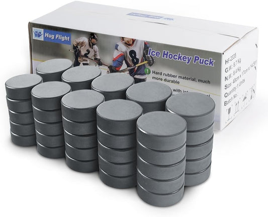 Hockey Pucks Bulk 50 Hockey Pucks per Case Official New