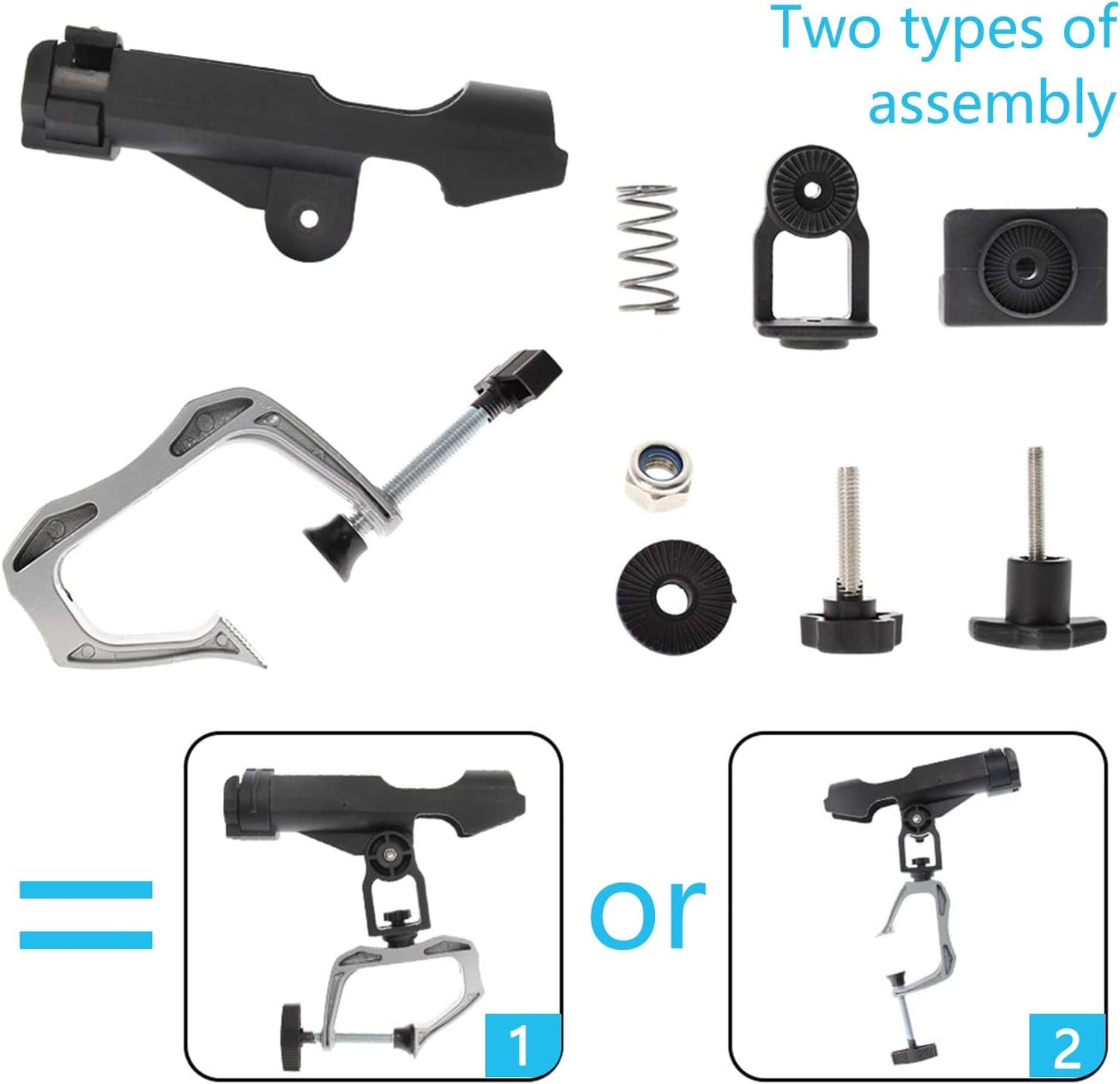 ROUDJER Fishing Rod Holders for Boats