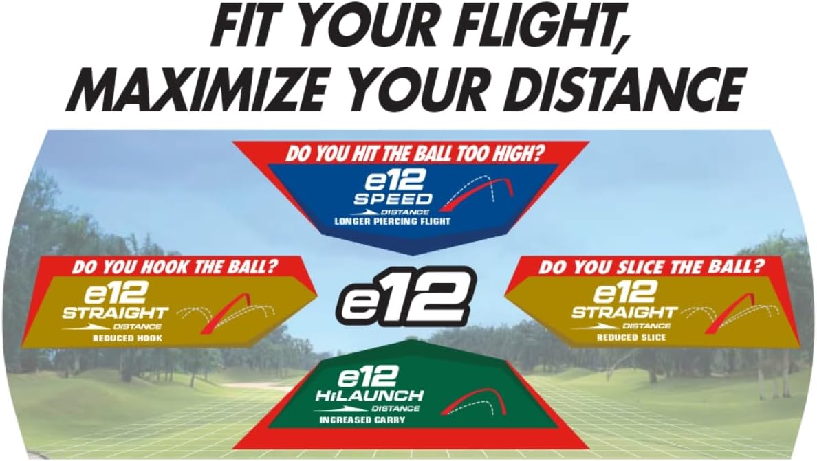 Bridgestone Golf e12 Speed White