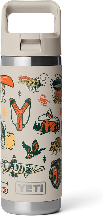 YETI Rambler 18 oz Bottle, Vacuum Insulated