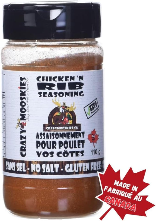 Crazy Mooskies Chicken & Rib Seasoning 110g