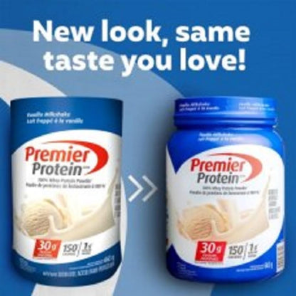 Premier Protein Powder, Vanilla Milkshake, High Protein Powder, 30g of Protein