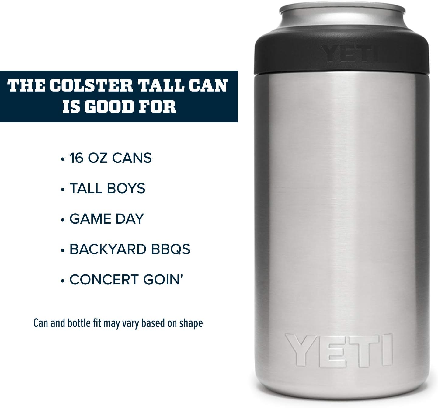 YETI Rambler 16 oz. Colster Tall Can Insulator
