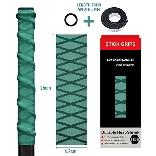 Heat Shrinkable Ice Hockey Grip Tape Non-Slip 5 Colour Ice Hockey Stick Grips For Racket Hockey Training Accessories